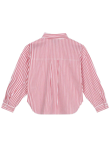 DKNY Kids Camicia a righe in popeline