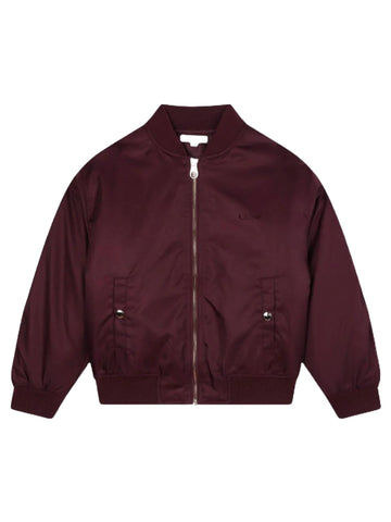 Chloè Kids Bomber in raso