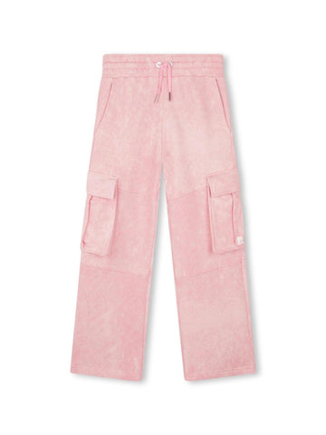 Givenchy Kids Pantalone cargo slavato