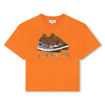 Lanvin T-shirt con stampa sneakers