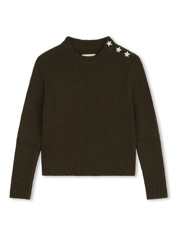 Zadig & Voltaire Kids Maglione con stelle