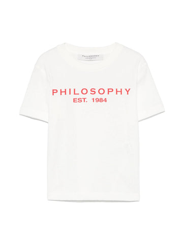 Philosophy Kids T-shirt basic con logo