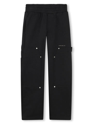 Givenchy Kids Pantalone felpato con rivetti