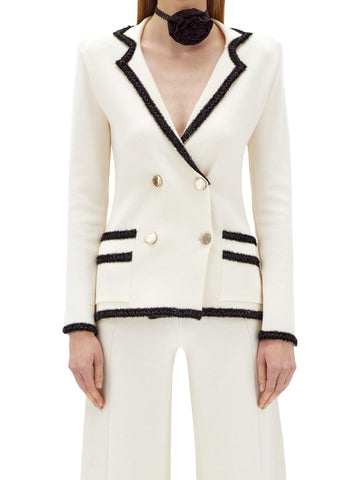 Blugirl Maglia blazer in misto lana