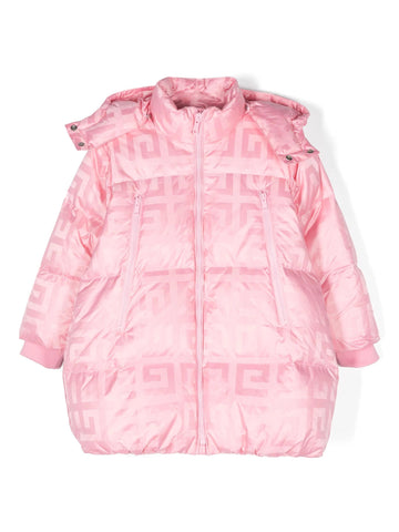 Givenchy Kids Piumino con logo allover