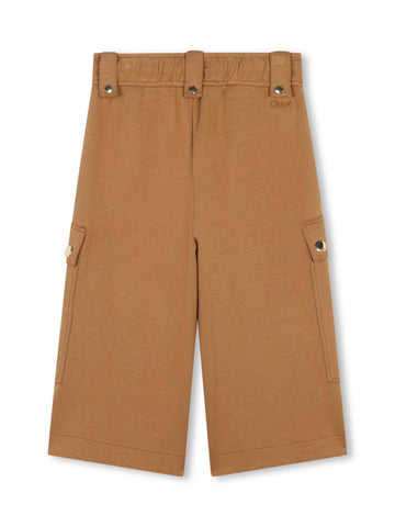 Chloè Kids Pantalone cargo 7/8