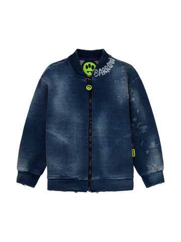 Barrow Kids Bomber in denim