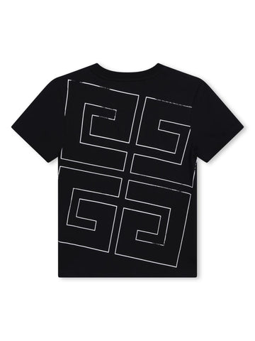 Givenchy Kids T-shirt con maxi logo 4D