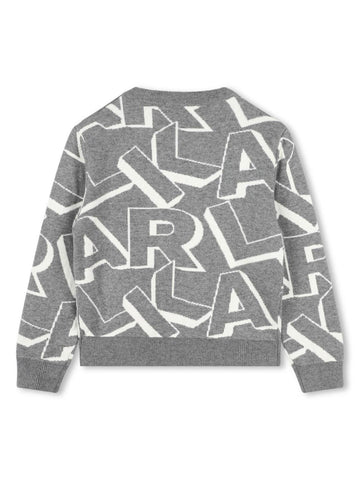 Karl Lagerfeld Kids Maglione con lettering