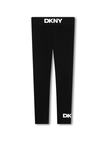 DKNY Kids Leggings con logo