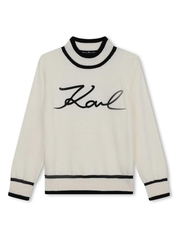 Karl Lagerfeld Kids Maglione con logo