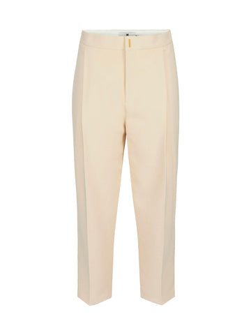 Elisabetta Franchi Pantalone crop con pinces