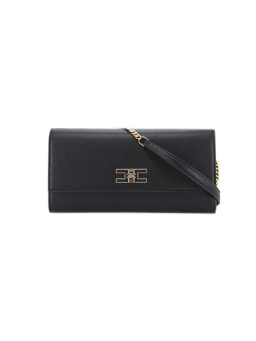 Elisabetta Franchi Pochette con placca logo