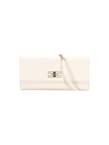 Elisabetta Franchi Pochette con placca logo