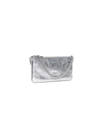 Pinko Pochette in pelle laminata