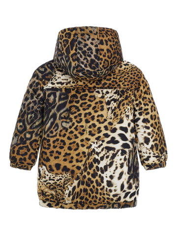 Roberto Cavalli Junior Giubbotto animalier