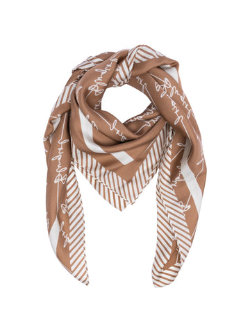 Blugirl Foulard in seta con logo