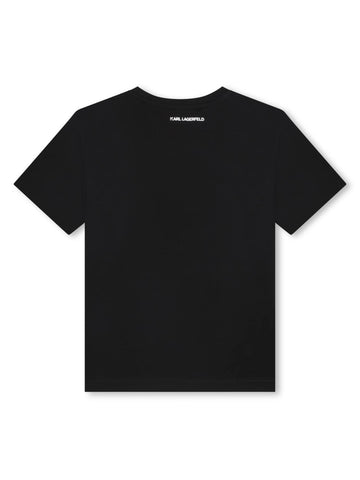 Karl Lagerfeld Kids T-shirt basic con logo