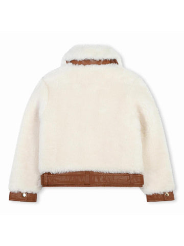 Chloè Kids Giubbino in sherpa