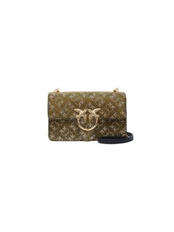 Pinko Borsa Love One Mini in strass