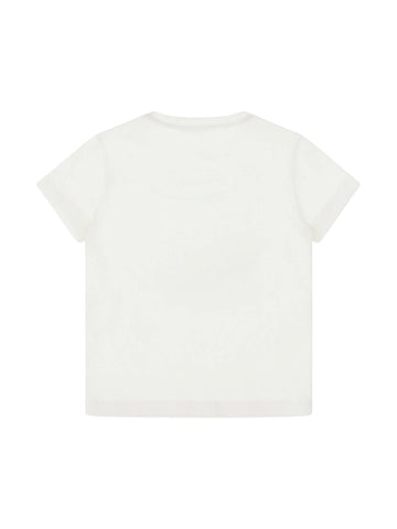 Roberto Cavalli Junior T-shirt con logo ricamato