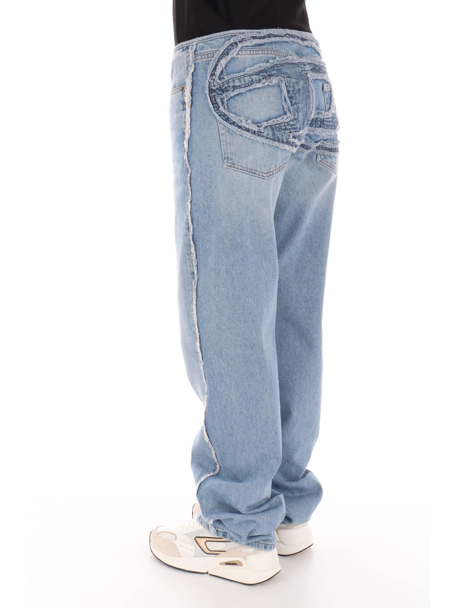 Jeans baggy regolabili