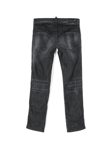 Dsquared Kids Jeans con toppa