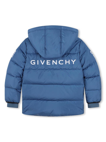 Givenchy Kids Piumino con logo ricamato