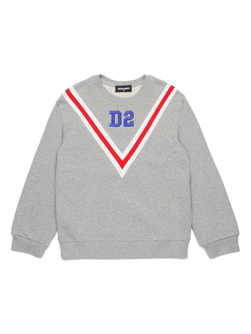 Dsquared Kids Felpa con ricamo