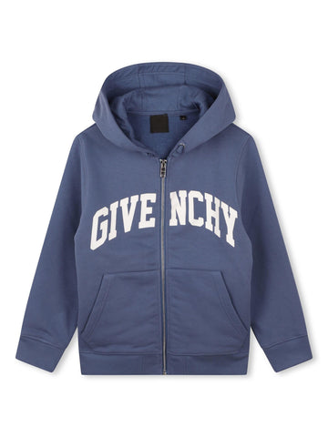 Givenchy Kids Felpa con cappuccio e zip