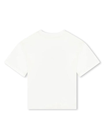 Lanvin Kids T-shirt con stampa sneakers