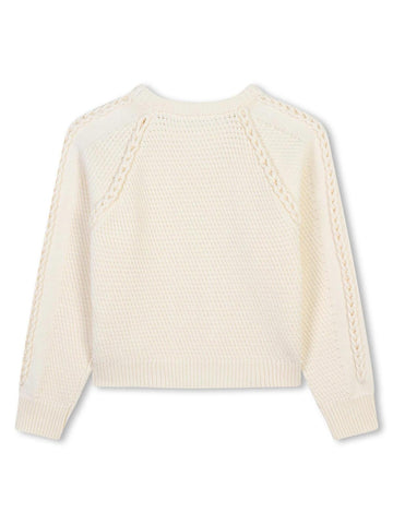 Chloè Kids Maglione con trecce