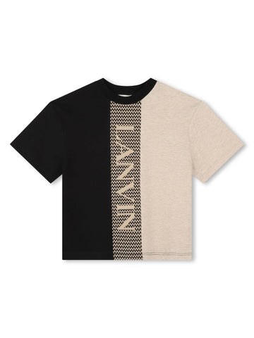 Lanvin Kids T-shirt bicolore