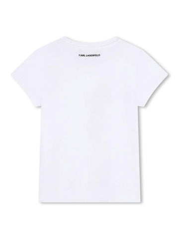 Karl Lagerfeld Kids T-shirt con stampa