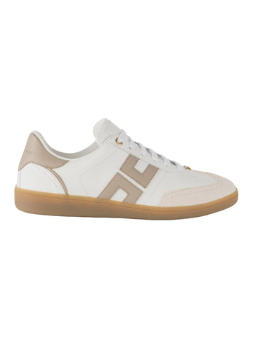 Elisabetta Franchi Sneakers in pelle con logo