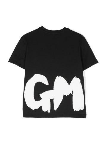 MSGM Kids T-shirt con maxi logo