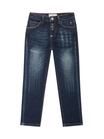 Philipp Plein Junior Jeans super straight cut