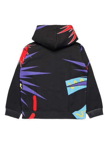 Dsquared Kids Felpa con stampa allover