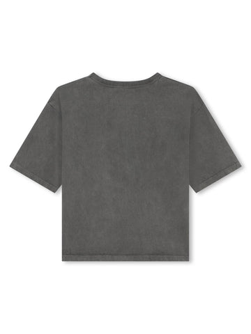 Zadig & Voltaire Kids T-shirt slavata con stampa