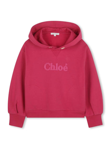 Chloè Kids Felpa con logo