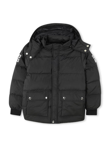 Givenchy Kids Piumino con logo ricamato