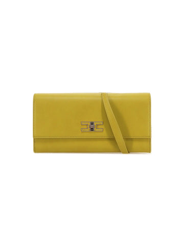 Elisabetta Franchi Pochette con placca logo