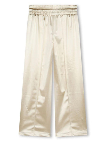 DKNY Kids Pantalone a palazzo in raso