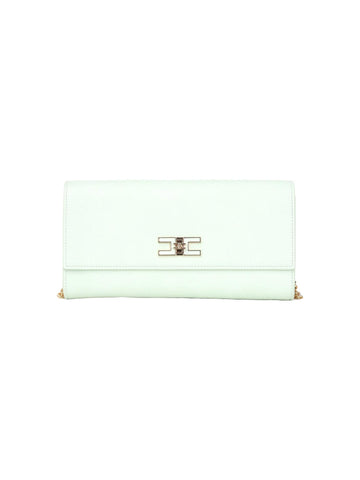 Elisabetta Franchi Pochette con placca logo