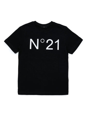 N°21 Kids T-shirt basic con logo