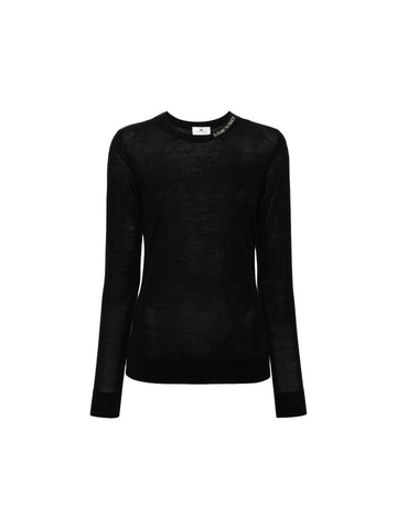 Elisabetta Franchi Maglia in pura lana merino