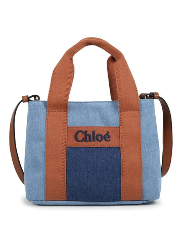 Chloè Kids Borsa in denim