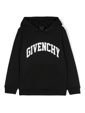 Givenchy Kids Felpa con cappuccio e logo