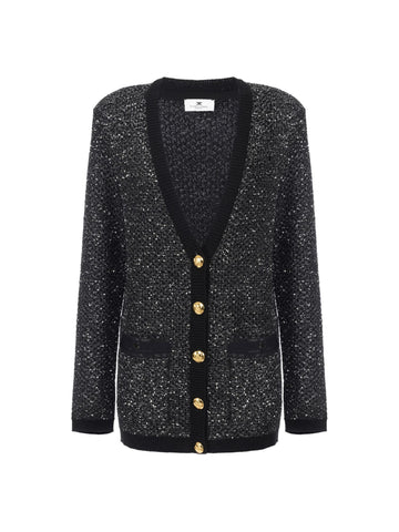 Elisabetta Franchi Cardigan con paillettes