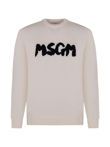 MSGM Kids Maglia con logo